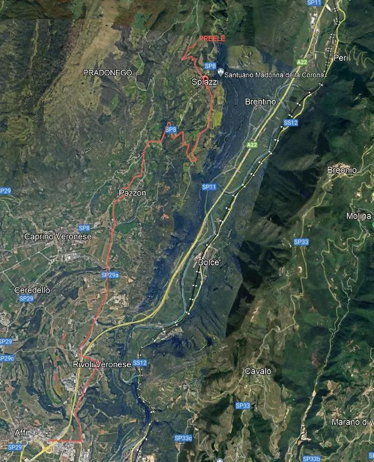 Çiftlik konaklama Agriturismo Preele Villa Ferrara di Monte Baldo